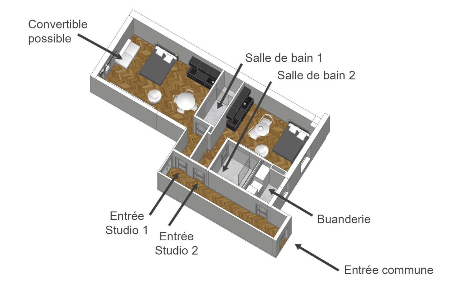 Appartement Centre Croisette / Palais Festival